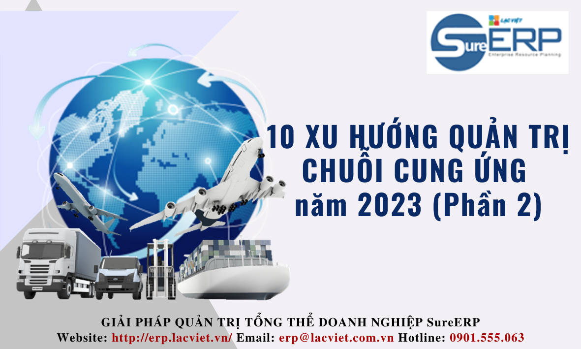 10 Xu hướng quản trị chuỗi cung ứng đến năm 2023 (Phần 2)