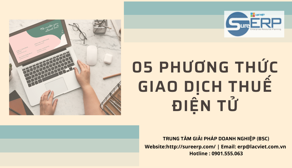 05 phương thức giao dịch thuế điện tử