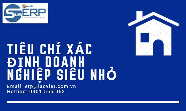 Tiêu chí xác định doanh nghiệp siêu nhỏ