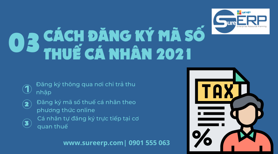 03 cách đăng ký mã số thuế cá nhân 2021